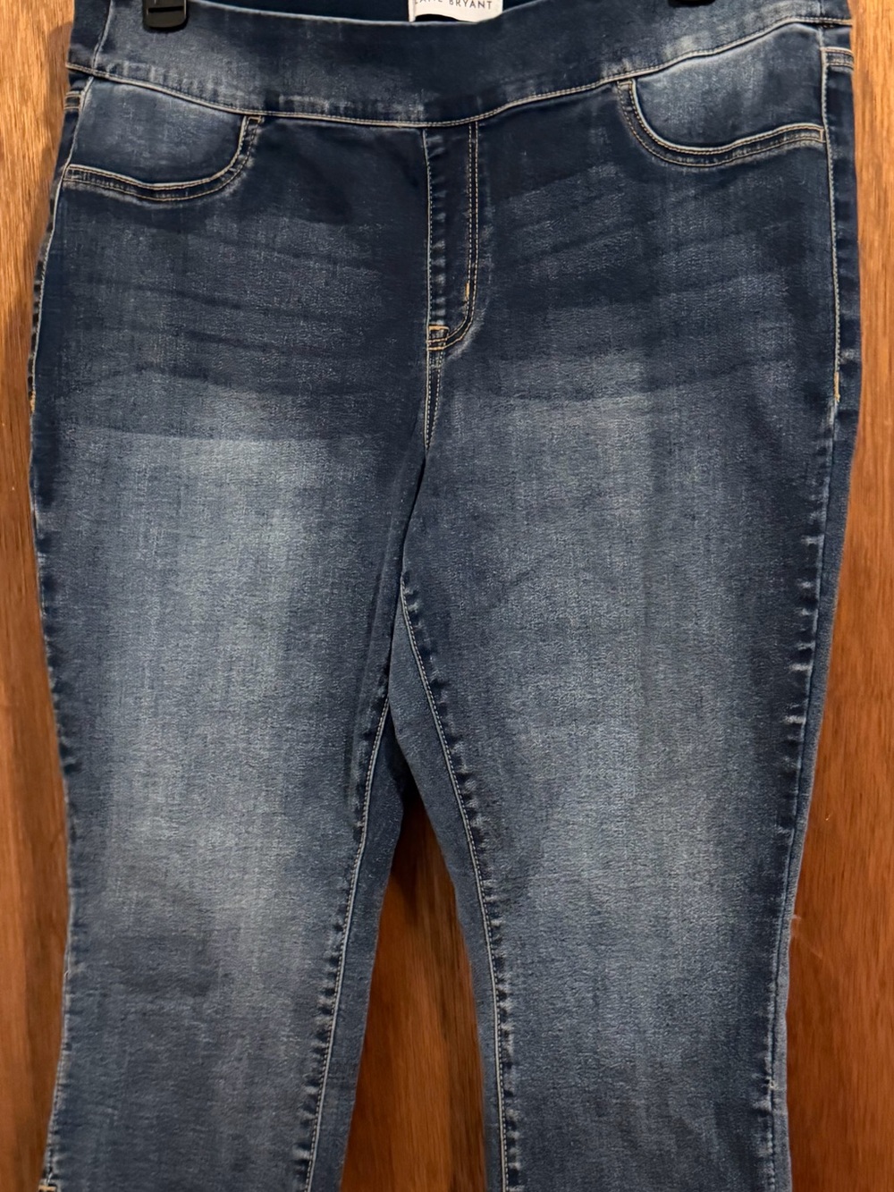 Lane Bryant Dark Blue Denim-Look Jeggings